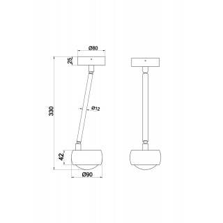 Потолочный светильник Technical MOD072CL-L8W3K-foto4