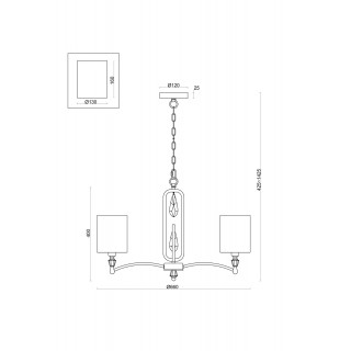 Подвесной светильник Freya FR1007PL-05N-foto2