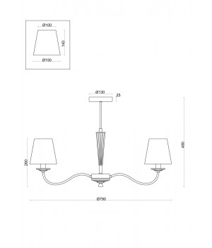 Люстра Freya FR2027PL-07BS-foto2