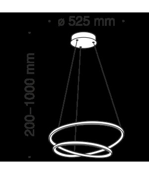 Подвесной светильник Maytoni MOD100PL-L47W-foto3