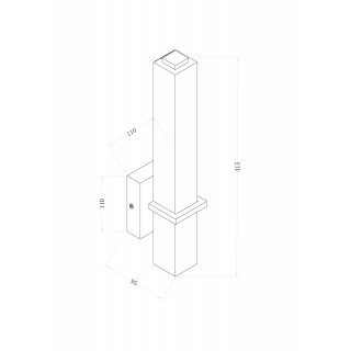 Настенный светильник (бра) Technical C002WL-L12CH4K-foto6