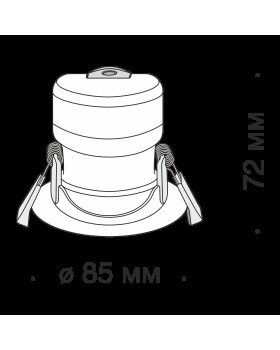 Встраиваемый светильник Technical DL013-6-L9W-foto7