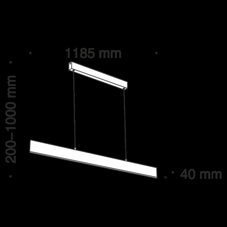 Подвесной светильник Technical P010PL-L30G4K