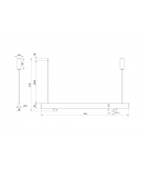 Подвесной светильник Technical P068PL-L27B4K-foto7