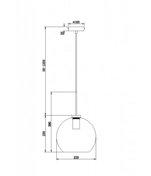 Подвесной светильник Freya FR8006PL-01BS-foto2