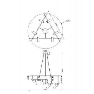Подвесной светильник Maytoni MOD128PL-12GB-foto3