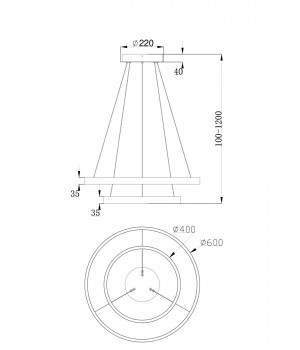 Подвесной светильник Maytoni MOD058PL-L55BS4K-foto3