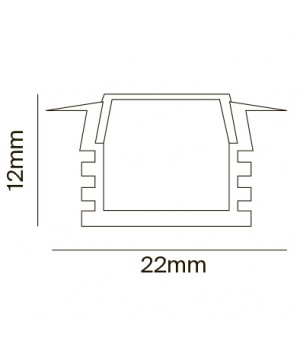 Комплектующие к светодиодной ленте Technical ALM005S-2M-foto2