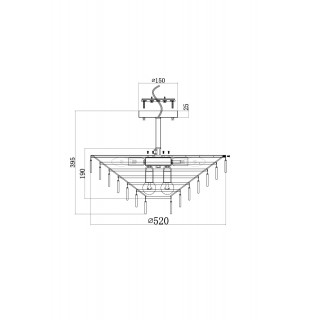 Потолочный светильник Maytoni MOD130CL-11G-foto3