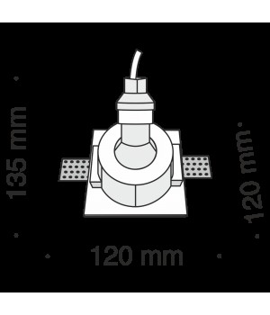 Встраиваемый светильник Technical DL001-1-01-W-foto5