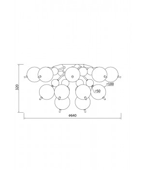 Потолочный светильник Maytoni MOD133CL-04CH-foto2