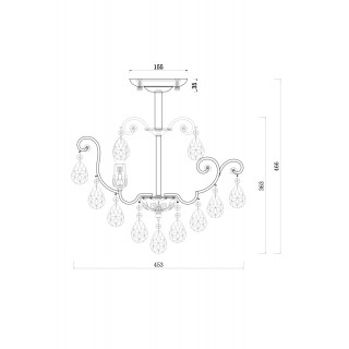Люстра Freya FR1002PL-05WG-foto2