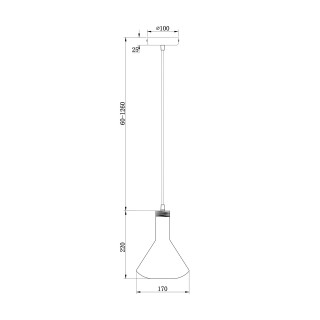 Подвесной светильник Freya FR8010PL-01GB-foto4