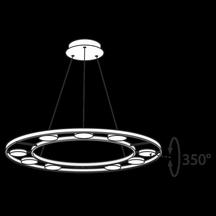 Подвесной светильник Maytoni MOD070PL-L63B3K