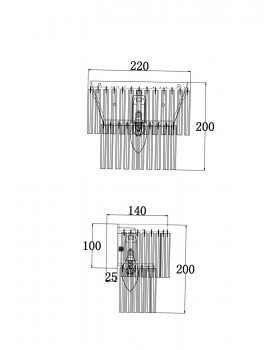 Настенный светильник (бра) Maytoni MOD093WL-01BS-foto3