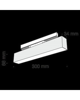 Трековый светильник Technical TR012-2-12W3K-B-foto2