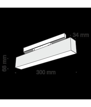 Трековый светильник Technical TR012-2-12W3K-B-foto2