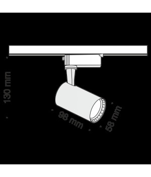 Трековый светильник Technical TR003-1-6W4K-W-foto8