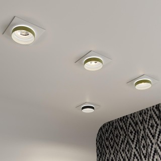 370787 SPOT NT21 292 белый/золото Светильник встраиваемый влагозащищенный GU10 9W 220V WATER-foto3