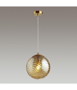 4780/1 PENDANT ODL21 295 янтарный/бронзовый Подвес E27 60W OTILA-foto4