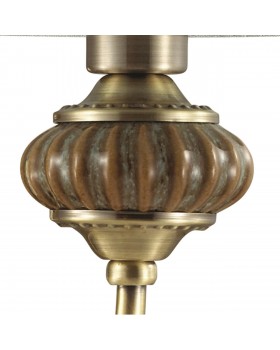 4430/2W CLASSI LN20 110 античная бронза, голубой, керамический декор Бра E14 2*40W 220V MATILDA-foto4