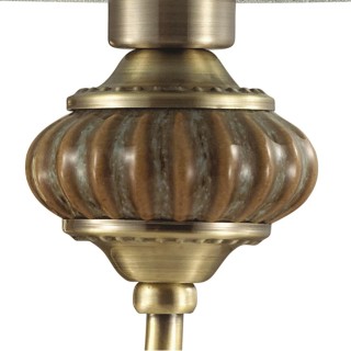 4430/2W CLASSI LN20 110 античная бронза, голубой, керамический декор Бра E14 2*40W 220V MATILDA-foto4