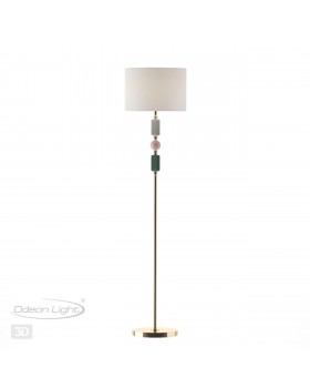 4861/1F CLASSIC ODL_EX22 76 золотой/раноцветн.керамика/стекло Торшер E27 1*60W 4861/1F CANDY-foto5