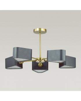 4406/5C MODERNI LN19 150 коричневый Люстра потолочная E14 5*40W 220V RIVEN-foto3