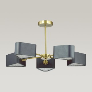 4406/5C MODERNI LN19 150 коричневый Люстра потолочная E14 5*40W 220V RIVEN-foto3