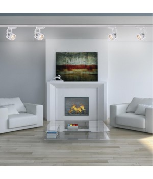 370430 PORT NT19 104 белый Светильник трековый однофазный трехжильный IP20 GU10 50W 220V PIPE-foto3