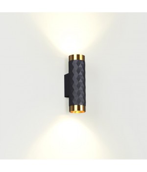 4287/2W HIGHTECH ODL22 263 черный/золотистый/металл Настенный светильник IP20 LED GU10 max 2*10W AD ASTRUM-foto4