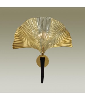 4870/1W HALL ODL_EX22 51 золотой/чёрный/стекло Бра E14 1*40W VENTAGLIO-foto4