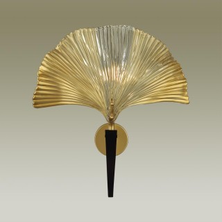 4870/1W HALL ODL_EX22 51 золотой/чёрный/стекло Бра E14 1*40W VENTAGLIO-foto4