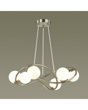 4807/6 MODERN ODL21 399 никель/белый Люстра G9 6*40W SLOTA-foto3