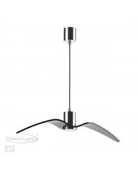4901/1B PENDANT ODL22 289 чёрный/хром/стекло Подвес GU10 1*5W BIRDS-foto6