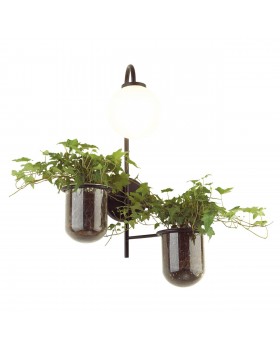 4681/1W WALLI ODL20 535 черный/белый Настенный светильник E14 1*40W 220V FLOWER-foto5