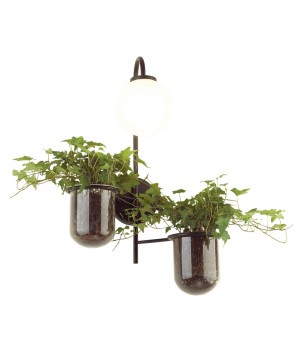 4681/1W WALLI ODL20 535 черный/белый Настенный светильник E14 1*40W 220V FLOWER-foto5