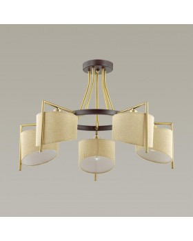 3750/5C NEOCLASSI LN19 181 коричневый Люстра потолочная E14 220V KAREN-foto3