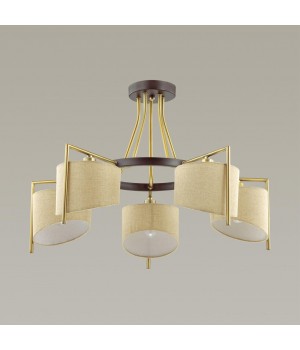 3750/5C NEOCLASSI LN19 181 коричневый Люстра потолочная E14 220V KAREN-foto3