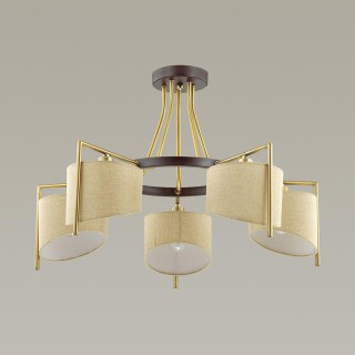 3750/5C NEOCLASSI LN19 181 коричневый Люстра потолочная E14  220V KAREN-foto3