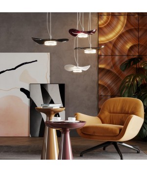 4856/13L L-VISION ODL_EX21 65 никель/белый/стекло Подвес LED 1*13W 3500K FLUENT-foto3