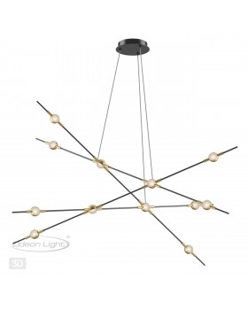 3906/48L L-VISION ODL20 139 золотистый/металл Подвесной светильник LED 4000K 48W 220V COSTELLA-foto5