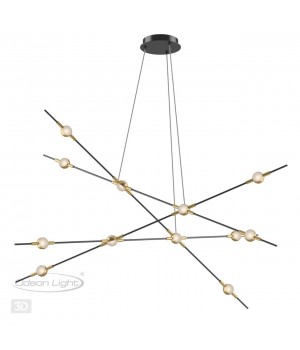 3906/48L L-VISION ODL20 139 золотистый/металл Подвесной светильник LED 4000K 48W 220V COSTELLA-foto5