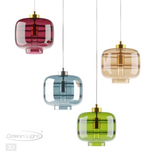 4771/1 PENDANT ODL21 281 янтарный/бронзовый Подвес E27 60W STORBI-foto5