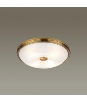 4956/4 WALLI ODL22 513 античн.бронза/металл/белый/стекло Настенно-потолочн.светильн. E14 4*40W PELOW-foto3