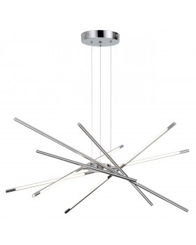 4323/84L HIGHTECH ODL22 125 металл/хром полированный Подвесной светильник IP20 LED 76W 3588Лм 3000K FUERTE-foto6