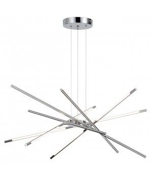 4323/84L HIGHTECH ODL22 125 металл/хром полированный Подвесной светильник IP20 LED 76W 3588Лм 3000K FUERTE-foto6