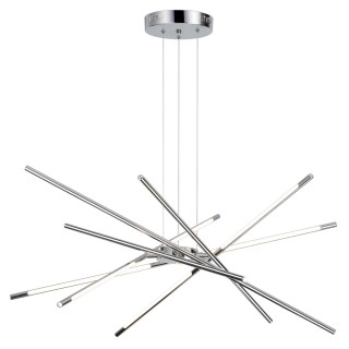 4323/84L HIGHTECH ODL22 125 металл/хром полированный Подвесной светильник IP20 LED 76W 3588Лм 3000K FUERTE-foto6