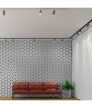 370780 PORT NT21 086 золото Светильник трековый однофазный трехжильный IP20 GU10 9W 235V ELINA-foto3