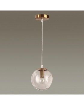 3769/1 MODERNI LN20 083 античная латунь, стекло Подвес E14 1*60W 220V BLAIR-foto3